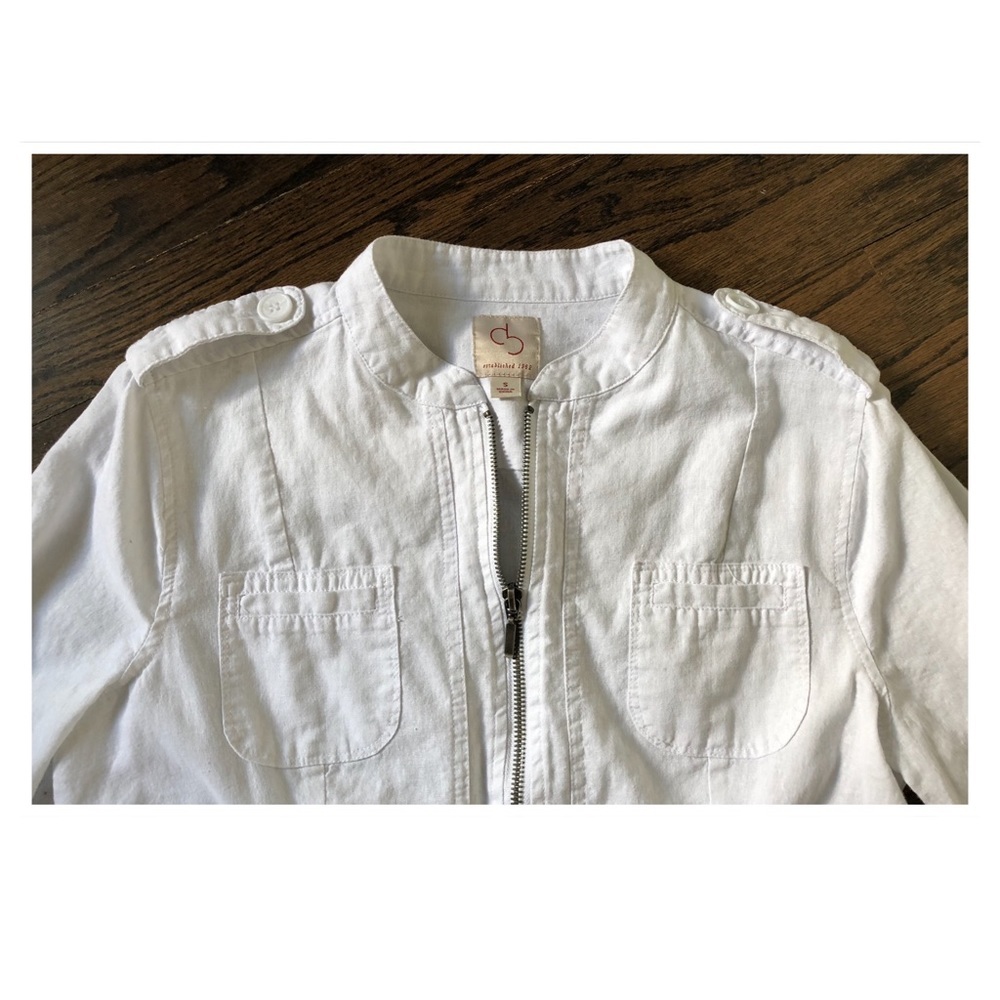 cb established 1962 linen blend jacket - Picture 6 of 7